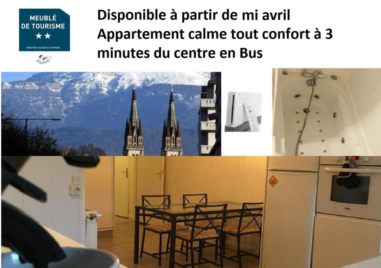 Appart Chartreux Baignoire Massante ,A 3 Minutes Du Centre En Bus! 2 Etoiles Atout France Вуарон Екстер'єр фото
